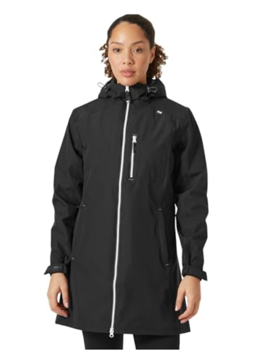 Insulated Waterproof Windproof Raincoat Jacket with Hood Long Sleeve